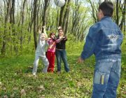 Miscare si distractie la padure